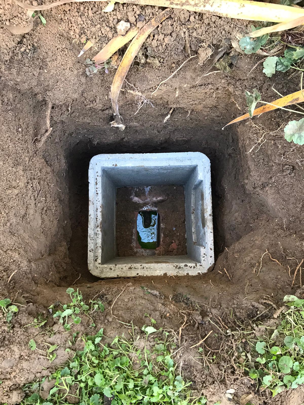 Installation de puisard